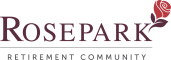 the logo for rosen park retirement community logo