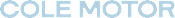 The image shows the text "COLE MOTOR" in large, bold letters.