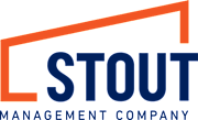 A logo for a company named Stout Management Company.