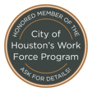 the city of houston's work force program logo
