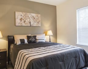 Furnished Guest Bedroom at Courthouse Square Apartments in Stafford, VA