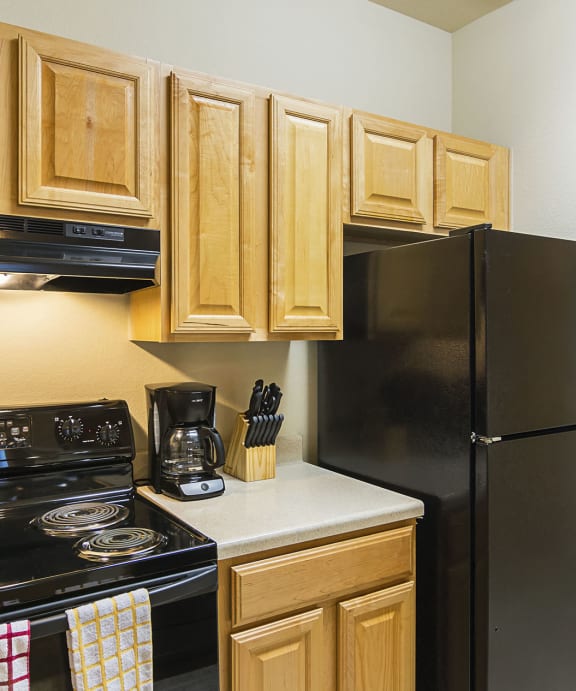 Furnished Kitchen at Courthouse Square Apartments in Stafford, VA