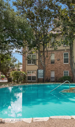 Swimming Pool at Vista Crossing Apartments in San Antonio, TX