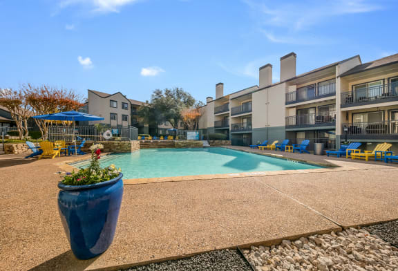Swimming Pool at Rock Creek Apartments in Dallas, TX