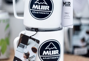 Custom Muir Apartments Mugs
