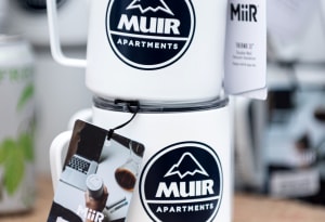 Custom Muir Apartments Mugs