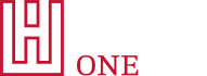 a red logo on a white background