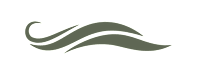 A logo with three wavy lines.