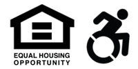 A black background with a white text that reads "EQUAL HOUSING OPPORTUNITY".
