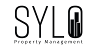 The image is a logo for SYLO Property Management.