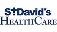 The image is a logo of St. David's Health Care.