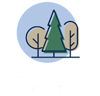 A logo with a tree and two leaves with the text "Carrollton Flats" below it.