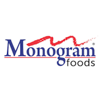 The image is a logo of Monogram Foods.