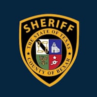 The image is of a badge representing the Sheriff of Bexar County, Texas.