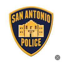 The image is of a badge for the San Antonio Police.
