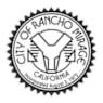 The logo of the City of Rancho Mirage, California, is a black and white design.