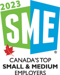 the logo for canada's top small and medium employers