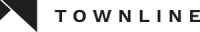 The image displays the word "TOWLINE" in white text on a black background.