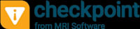 The image is a logo for Checkpoint from MRI Software.