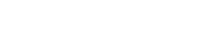 a white logo on a black background