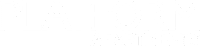 The image shows a black and white logo for Platform Apartments.