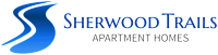 the logo or sign for the apartment home