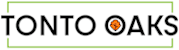 A logo with the words "Tonto Oaks" and a tree icon.