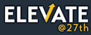 The image features the word "ELEVATE" with a stylized upward arrow and the handle "@27th".
