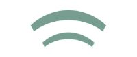 a circle with a triangle inside of it icon