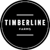 A logo with the text "Timberline Farms" in a circle.