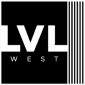 a black and white logo with the word west in the middle