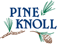 Logo for Pine Knoll Apartments, Battle Creek, Michigan