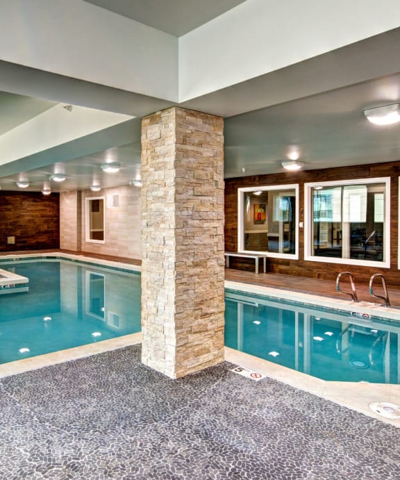 Met Tower Apartments Indoor Pool Area