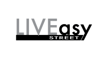 a logo for liveasy street