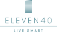 Eleven 40 logo at Eleven40, Chicago, IL