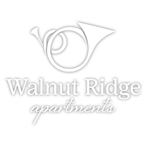 A logo for Walnut Ridge Apartments is displayed.