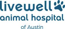 Livewell Animal Hospital of Austin logo.