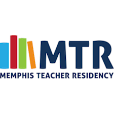 The image is a logo for Memphis Teacher Residency.