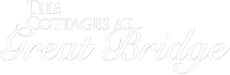 a white logo on a black background
