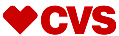 A red CVS logo with a heart symbol to the left. at Trio Newton Apartments, Newton, MA, 02460