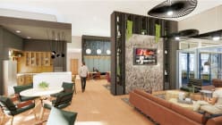 Community Room at The Addie at Metro Center 55+ Apartments, Colorado, 80012