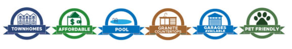 a group of different logos of different countries and cities
