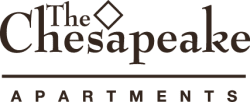 the logos of the crescent apartments logo at The Chesapeake, Washington, DC 20008