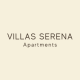 a beige background with the words villas serena apartments