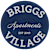 A logo for Briggs Apartments in Village Established in 2019.