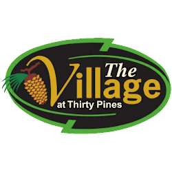 The logo for The Village at Thirty Pines.