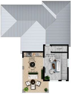 Seaspray - 3rd Story Floorplan