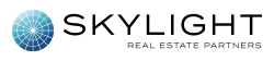 the logo for skylight real estate partners