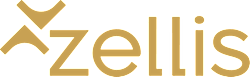 The image shows the word "Azzellis" in a bold, gold font on a black background.