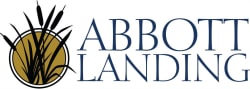 a logo for abbott landing